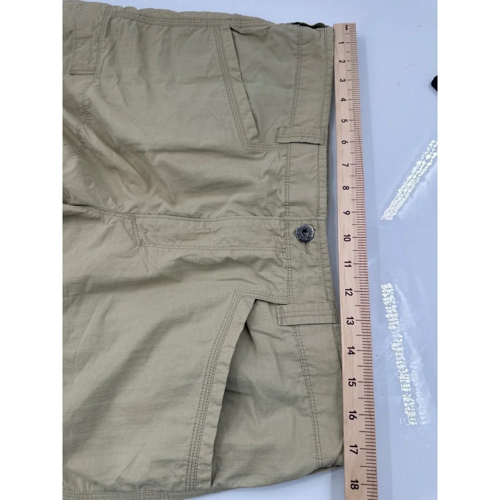The North Face Mens Khaki Tan Cargo Shorts Size 36‎ Hiking Outdoor Casual